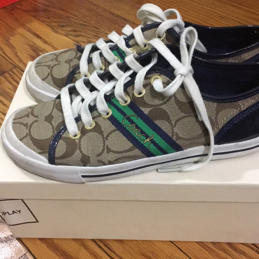 Coach sneakers, size 6.5